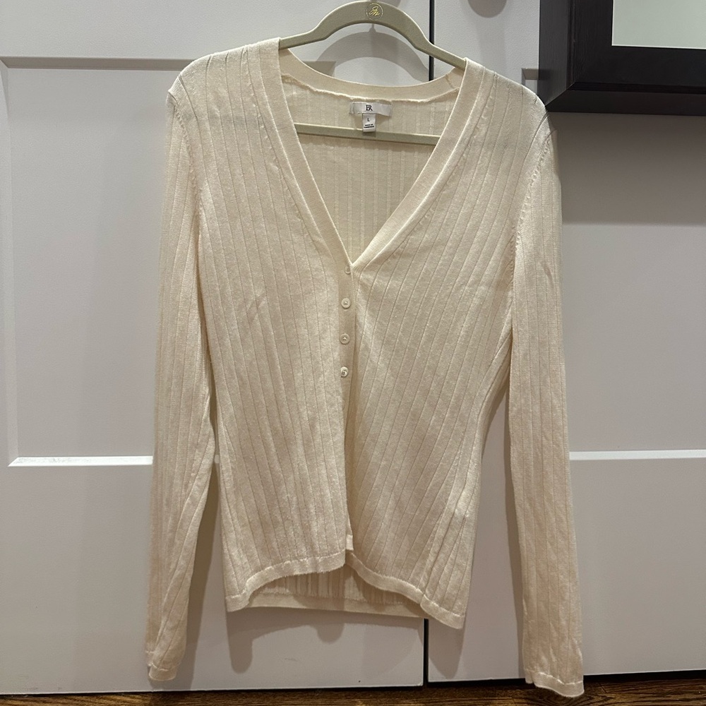 Banana Republic 100% Merino Wool Cardigan Size L